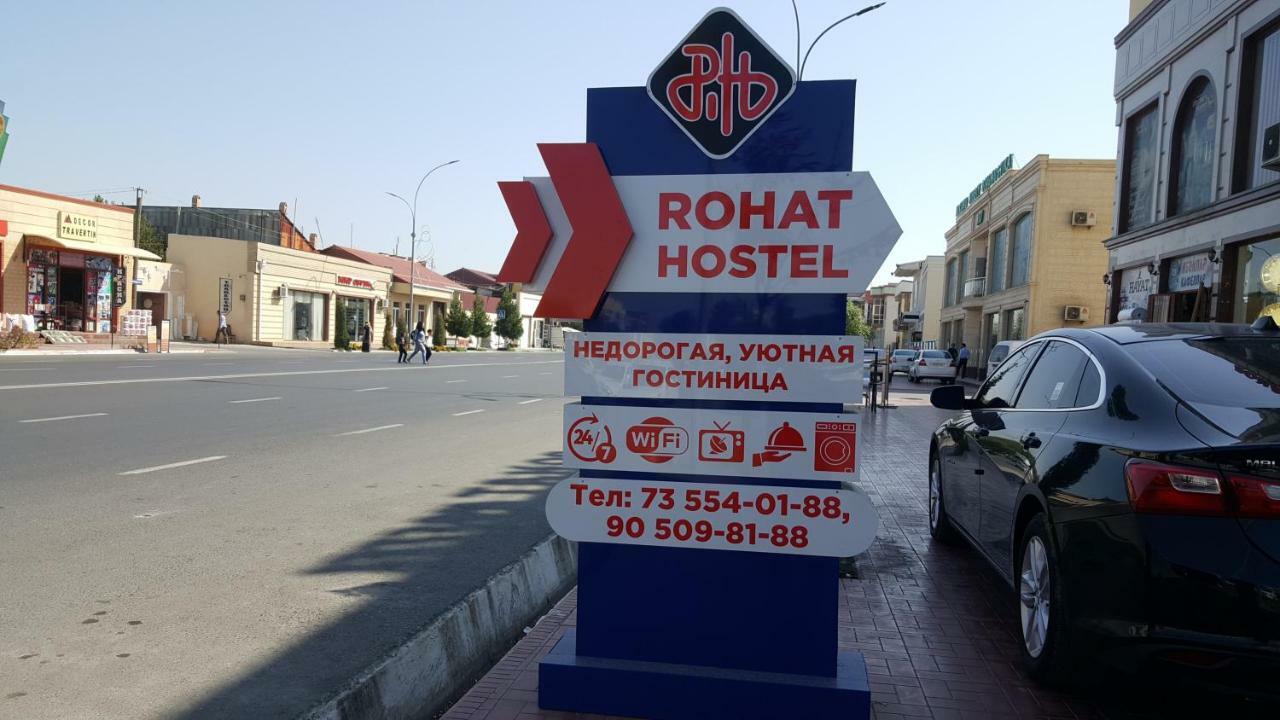 Rohat Hostel Qoʻqon Exterior foto